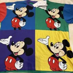 しまむら　チマジロ　ディズニー　ミッキー　半袖Tシャツ 大人サイズ