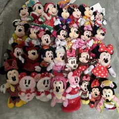 東京ディズニーリゾート　ミニーマウス　ぬいぐるみバッジ　まとめ売り