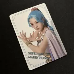ワンピースオンアイス コレクションカード 本田真凜 ネフェルタリ・ビビ ワンピースオンアイス コレクションカード 本田真凜 ネフェルタリ
