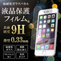 iPhone各種 強化ガラスフィルム 画面保護シート