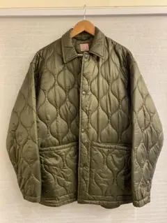 HINSON キルティングジャケット M オリーブグリーン