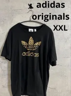 adidas originals 黒Tシャツ 2XO 即購入大歓迎◎
