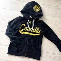 CO&LU大人気フード付‼︎パーカーBLACK