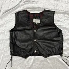 Legend Leathers 本革レザー ベスト 130 ライディングベスト