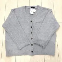 新品未使用　タグ付　w closet　ニット　起毛　Vネックカーディガン