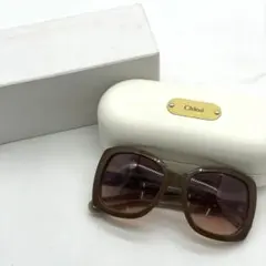 Chloé サングラス オクタゴン型 ゴールドフレーム - メルカリ