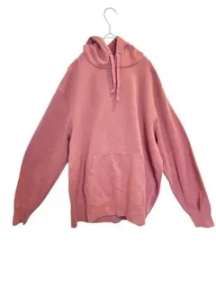 ユニセックス　ヘビーウェイトスウェットプルパーカ 長袖 ピンク L 裏起毛