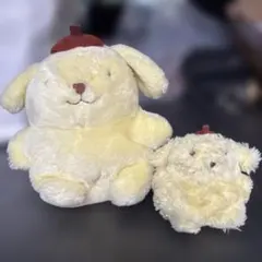レトロ　サンリオポムポムプリン ぬいぐるみ ポーチ 2点セット レトロ サンリオポムポムプリン ぬいぐるみ ポーチ 2点セット - メルカリ