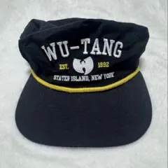 WU-TANG CLAN ロープキャップ 刺繍 ロゴ 黒 帽子のサムネイル