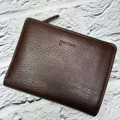 美品✨genten ゲンテン トスカ L字ファスナー 本革 レザー 二つ折り財布のサムネイル