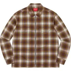 2025年最新】supreme shadow plaid flannel zip shirtの人気