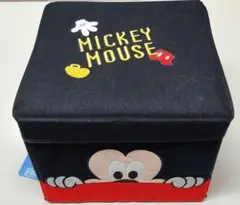 【値下げ】【未使用】ミッキーマウス 収納ボックス『 おかたづけBOXチェア』