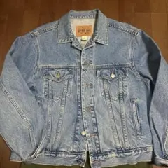 90s USA製 OLD GAP ブラック デニムジャケット 先染め - メルカリ