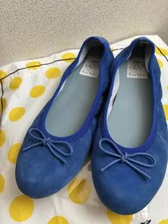 Emma Francis バレエシューズ ブルー 25.0cmのサムネイル