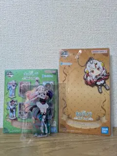 ホロライブ 一番くじ 百鬼あやめ アクリルスタンド＆ラバーチャームセット