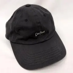 GU レディースキャップ ブラック