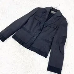 BODY DRESSING Deluxe ジャケット　日本製　ダークグレー　38のサムネイル