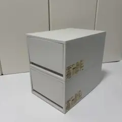 無印良品 ポリプロピレンケース・引出式・深型 ホワイトグレー