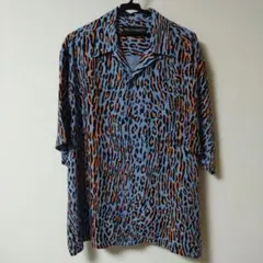 WACKO MARIA 半袖シャツ レオパード柄