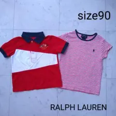 ラルフローレン　☆　半袖　 ポロシャツ　Tシャツ　セット 90