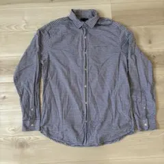 Gap ストライプ クラシックフィット 長袖シャツ L