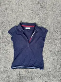 トミーガール 半袖ポロシャツ ネイビー