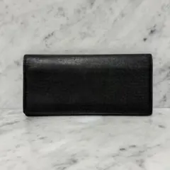 美品 BURBERRY バーバリー 長財布 本革 レザー ブラック 本革 ノバ