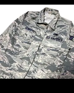 AEON ミリタリー 古着 USA 迷彩　ABU　デジタルタイガーストライプ