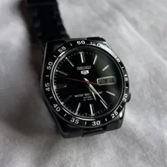 SEIKO セイコー 腕時計 ブラック 黒い稲妻