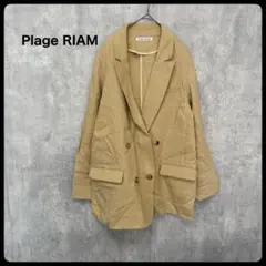 # Plage RIAM ベージュ テーラードジャケット アウターのサムネイル