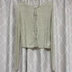新品　アングリッド　シアーラメトップスのサムネイル