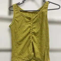 ストライプタンクトップ