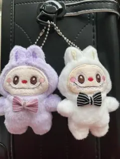 LABUBU ラブブキーホルダー 2個セット