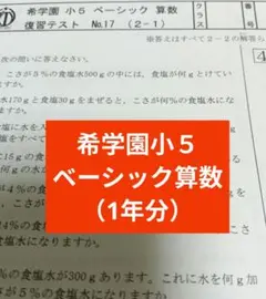 2026年最新】希学園 復習テストの人気アイテム - メルカリ
