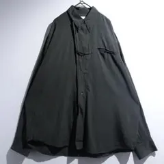 4537 プルミエ アロンディスモン リネン オーバーイズ 長袖シャツ