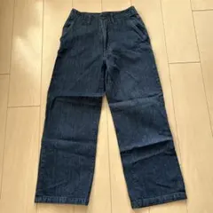 AMERICAN HOLIC ワイドパンツ S ダークブルー