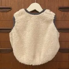 ZARA BABYボアベスト アイボリー 86cm