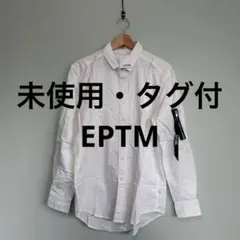 【未使用・タグ付】EPTM エピトミ 袖ジッパー おしゃれ 白 ホワイト シャツのサムネイル