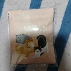 KALDI カルディ ぱっちんポーチ 猫 ネコ　ねこ　ラムネのサムネイル