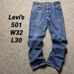 Levi's 501 W32 L30 스트레이트 데님 버튼 플라이