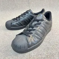 アディダス スーパースター2 トリプルブラック リアルレザー 2254