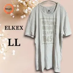 エレケクス　メンズ　半袖Tシャツ　ポケット　オフホワイト系　XXLのサムネイル