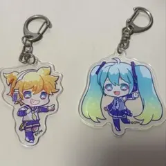初音ミク 鏡音レン アクリルキーホルダーセット ボーカロイド