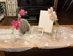 ウェディング ウェルカムスペース ウェルカムボード デコレーション セット