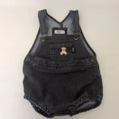 POLO Baby 80 デニムロンパース くま刺繍 ベビー 人気