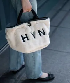 HAYNI ファー トートバッグ Benell ベネル　Sサイズ