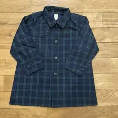 green label relaxingタータンチェックレインコート　110cmのサムネイル