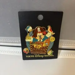 東京ディズニーランド・23周年記念ピンバッジ（パイレーツ）