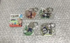 呪術廻戦　ふでマメ　アクリルキーホルダー5 五条　七海　虎杖　狗巻　禪院　パンダ