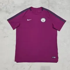 マンチェスターシティ　トレーニングシャツ　XXL　NIKE　ナイキ　紫　プレミアのサムネイル